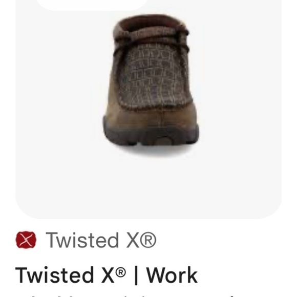 Twisted X Brown Loafers Comfortable Slip-Ons- NWOT - Picture 2 of 4
